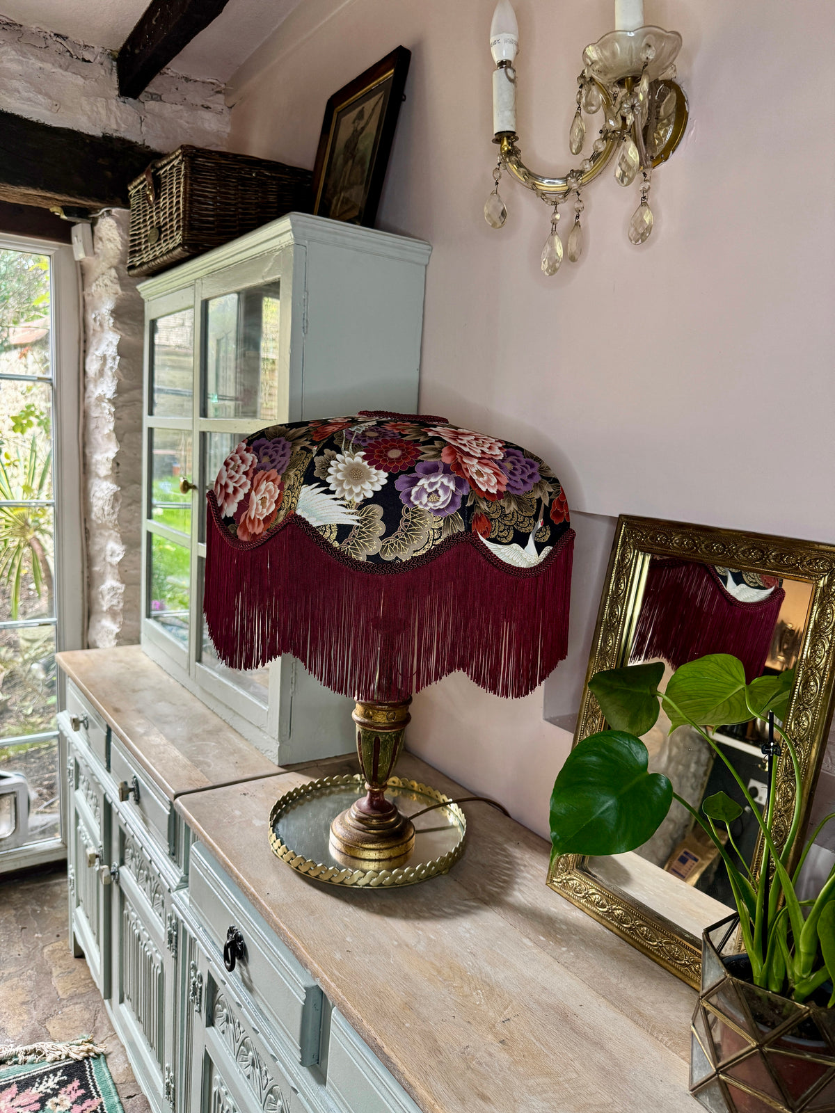 Chinoiserie Fringe Lampshade
