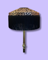 Yolke X Trash Velvet Silky Leopard Lampshade